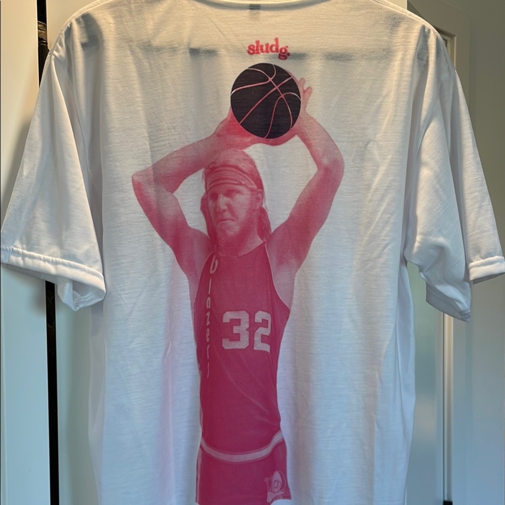 NWOT Sludg. Bill Walton Basketball Grateful Dead GD Tribute Tee